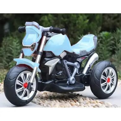 Дитячий електромотоцикл SPOKO M-3196 блакитний (42300145)