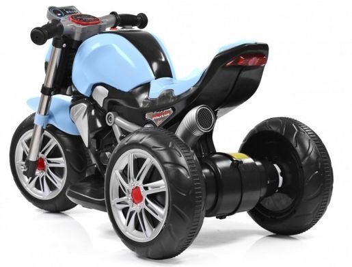 Дитячий електромотоцикл SPOKO M-3196 блакитний (42300145)